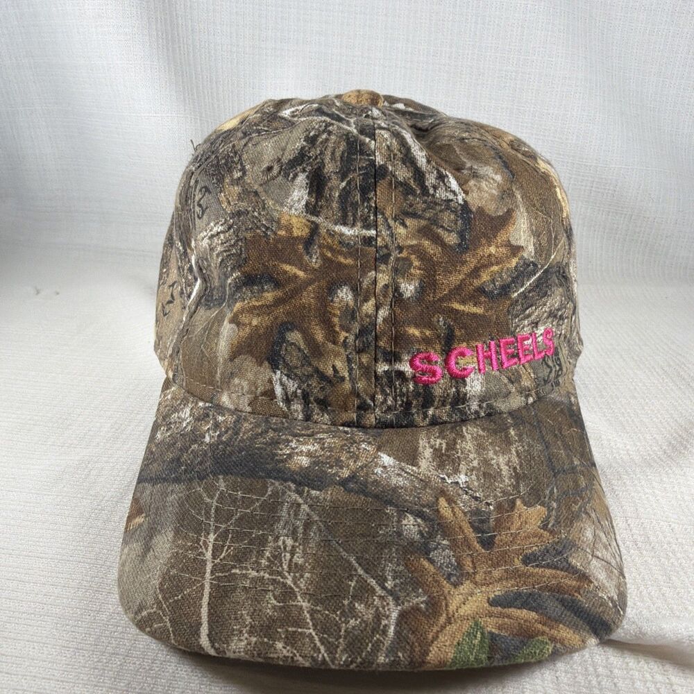 Scheels Sporting Goods Realtree Camouflage Ladies Fit Hat by Outdoor Cap